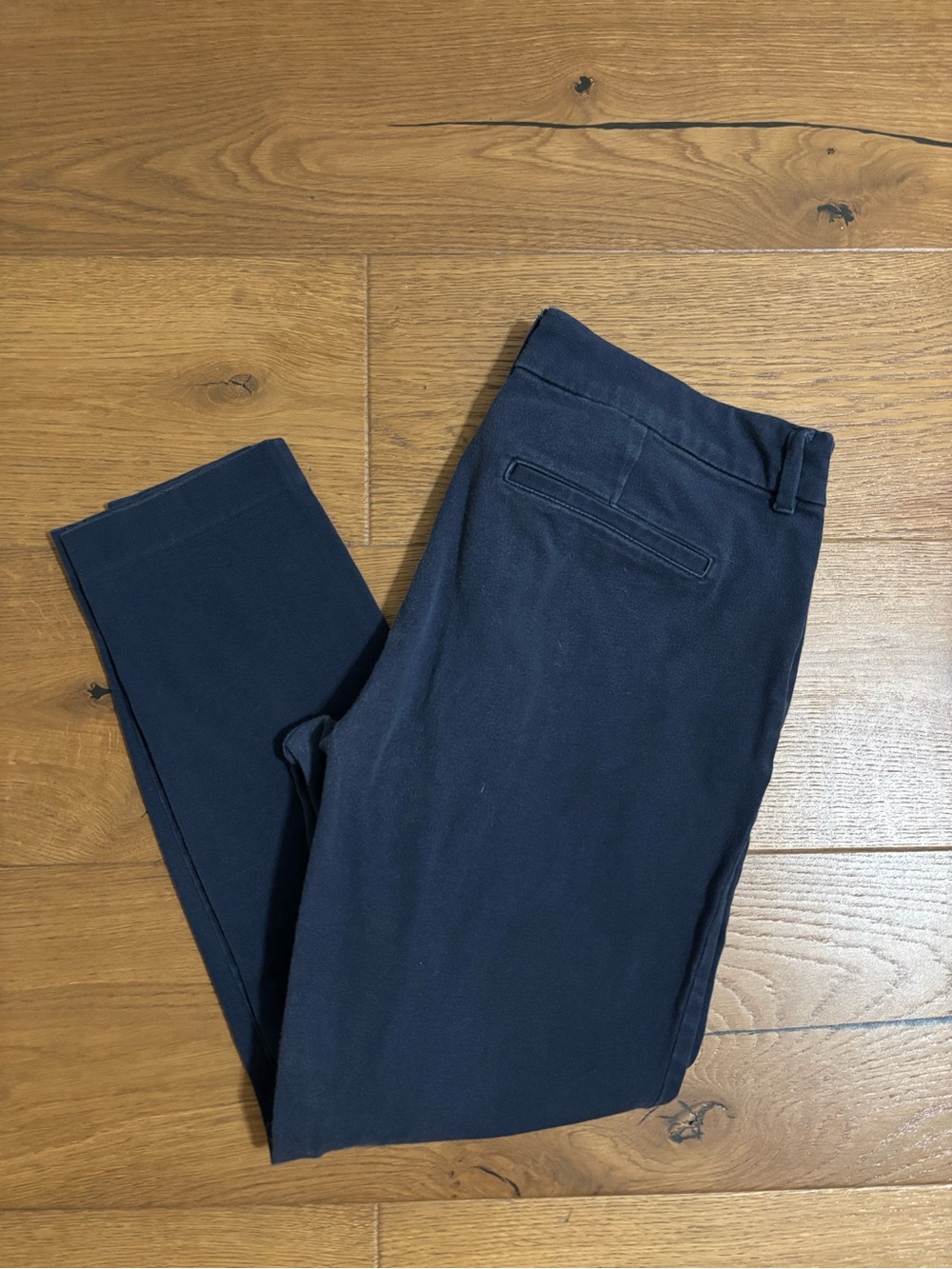Womens Navy Pixie Pants - Classic Slim Fit